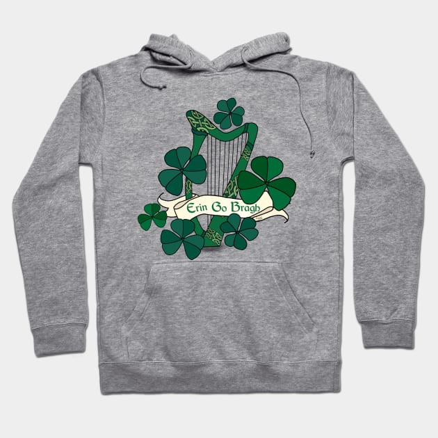 Erin Go Bragh (Ireland Forever) Hoodie by IrishViking2